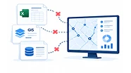 Spreadsheet, GIS and database files that do not line up with the network map.